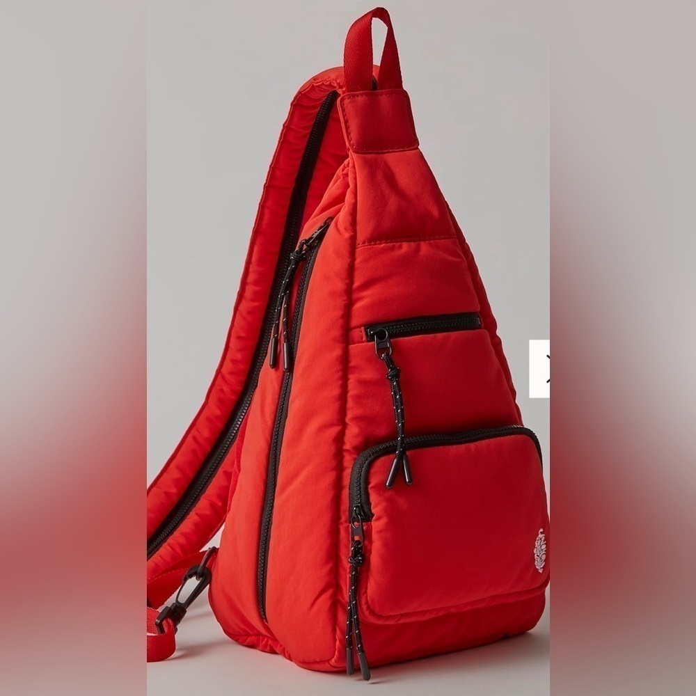 NWOT Free People, Cakewalk Sling in Flame - Picture 5 of 10